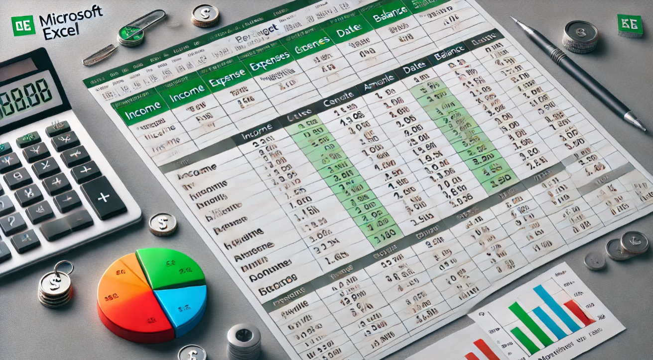 Excel budget spreadsheet overview