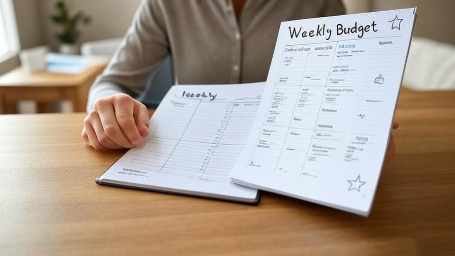 carefully reviewing a budget