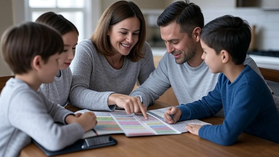 "Family planning weekly schedule"
