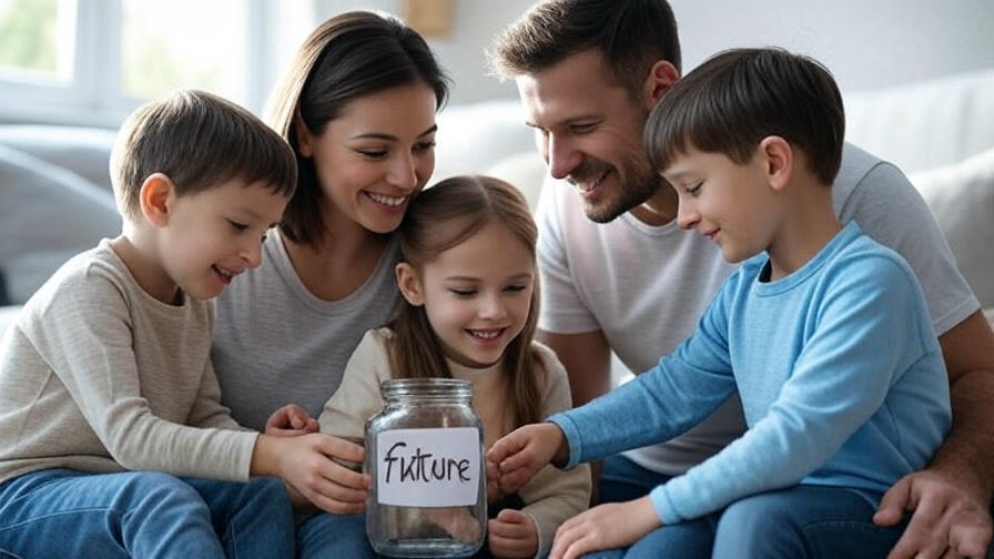 "Family saving for future"

