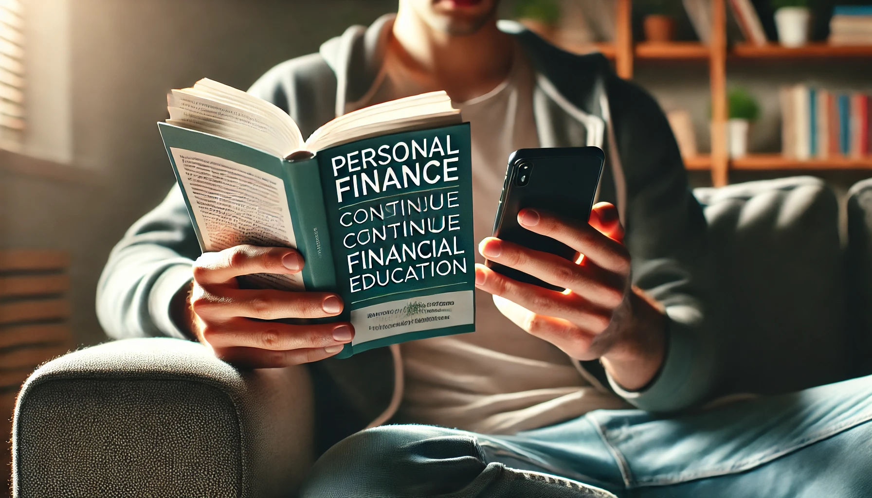 "Learning through financial education." 