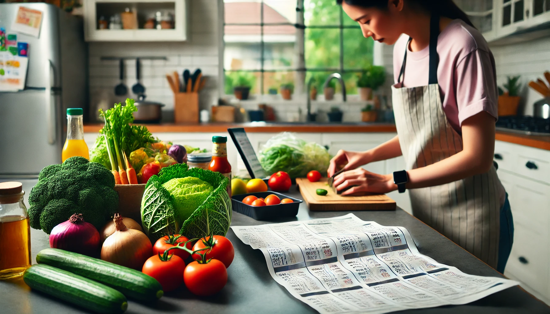 "Cooking at home savings."