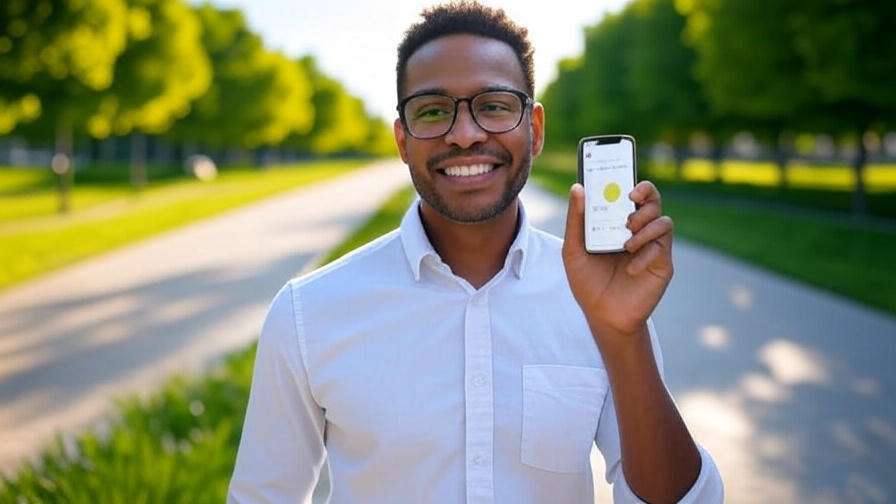 Confident person embracing freedom