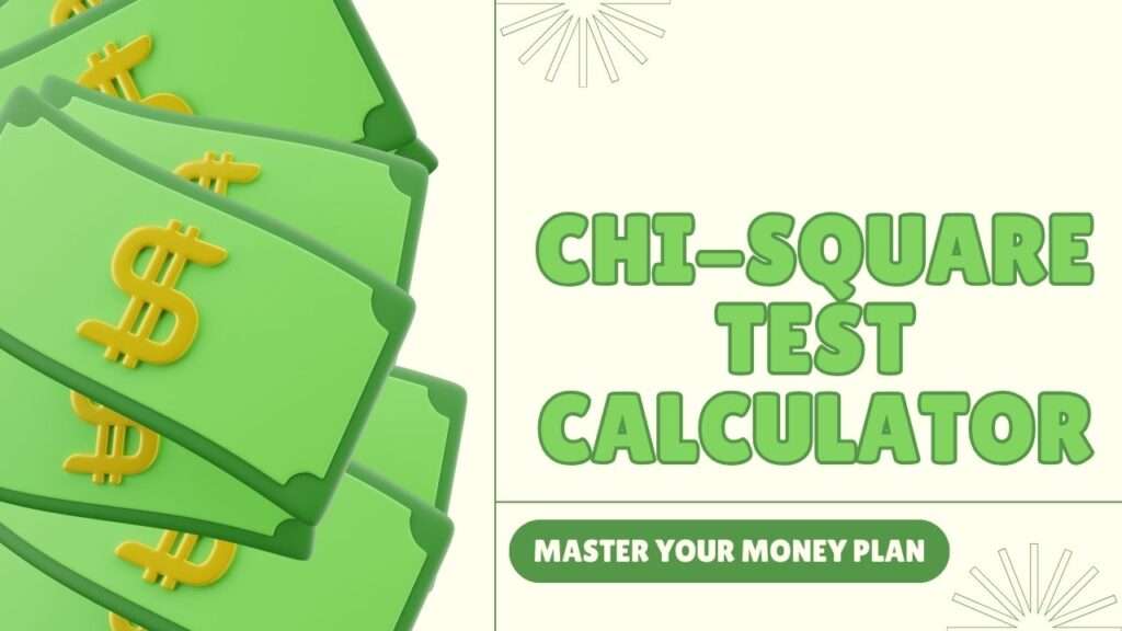 Chi-Square Test Calculator