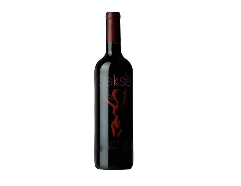 Seksé 2017 Paso Robles Zinfandel Red Wine, 30 Months Aged in French Oak, 750ml