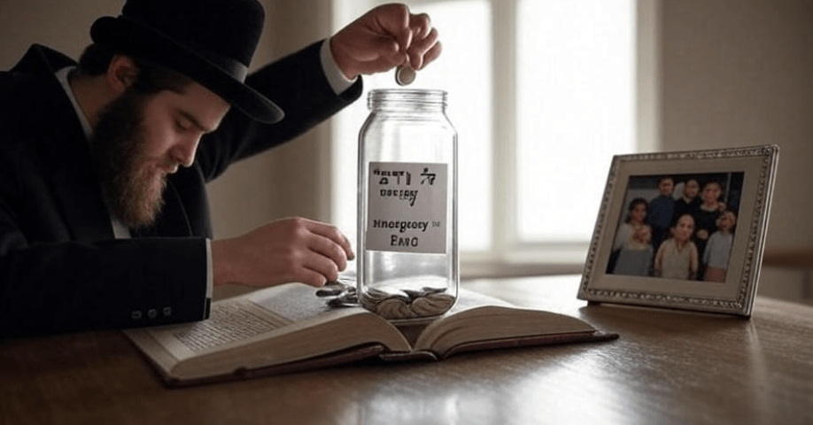 Building an emergency savings fund for kollel family stability