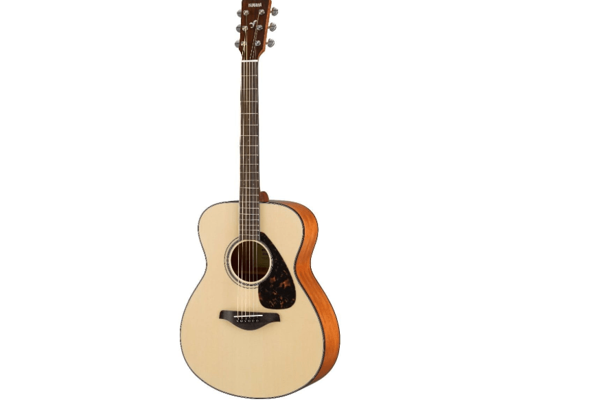 YAMAHA FS800 Small Body Solid Top Acoustic Guitar, Natural, Concert